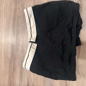 Wild Fable Black and White Shorts